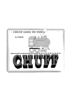 chuff the steam train goes to town book cover image