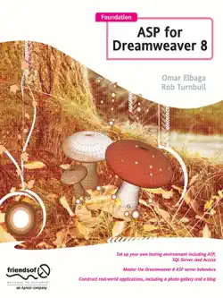 foundation asp for dreamweaver 8 imagen de la portada del libro