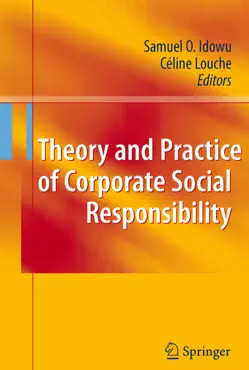 theory and practice of corporate social responsibility imagen de la portada del libro