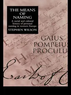 the means of naming book cover image