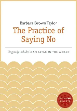 the practice of saying no book cover image