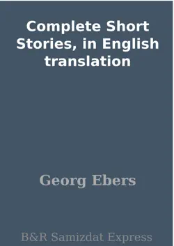 complete short stories, in english translation book cover image