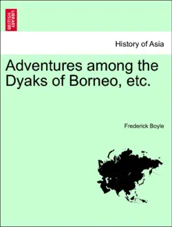 adventures among the dyaks of borneo, etc. imagen de la portada del libro
