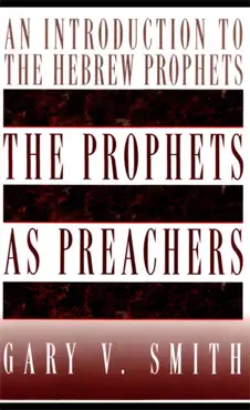the prophets as preachers book cover image