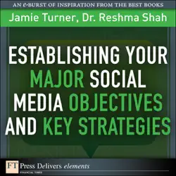 establishing your major social media objectives and key strategies book cover image
