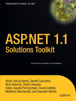 asp.net 1.1 solutions toolkit book cover image