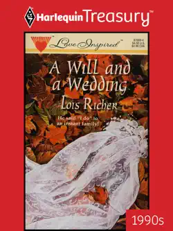a will and a wedding book cover image