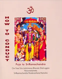 how to conduct puja to sriramachandra book cover image