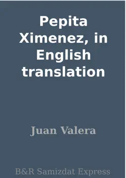 pepita ximenez, in english translation book cover image