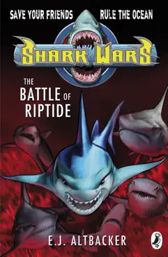 shark wars: the battle of riptide imagen de la portada del libro