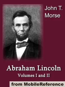 abraham lincoln, volumes i and ii. book cover image