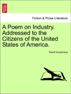 a poem on industry. addressed to the citizens of the united states of america. book cover image