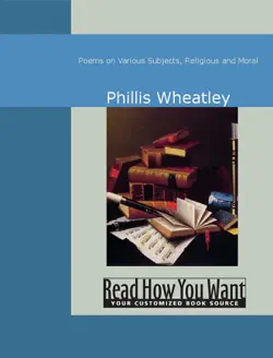 poems on various subjects, religious and moral book cover image
