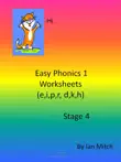 Easy Phonics 1 Worksheets (e,I,p,r,d,k,h) sinopsis y comentarios
