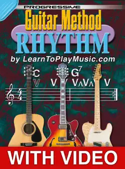 rhythm guitar method lessons - progressive with video book cover image