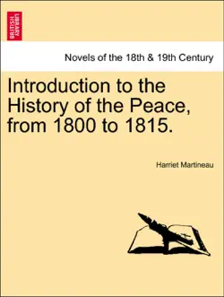 introduction to the history of the peace, from 1800 to 1815. vol. i. book cover image