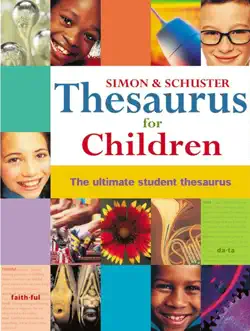 simon & schuster thesaurus for children book cover image