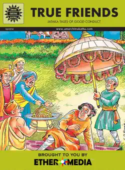 jataka tales - true friends book cover image