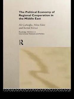 the political economy of regional cooperation in the middle east book cover image