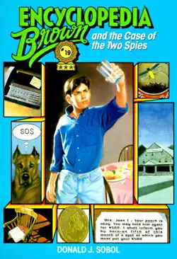 encyclopedia brown and the case of the two spies book cover image