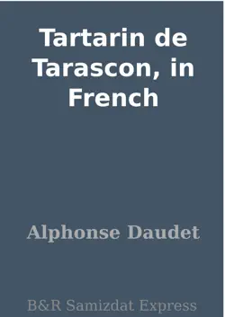 tartarin de tarascon, in french imagen de la portada del libro