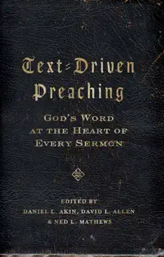 text-driven preaching book cover image