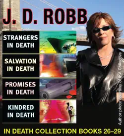 j.d. robb in death collection books 26-29 book cover image