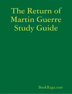 the return of martin guerre study guide book cover image