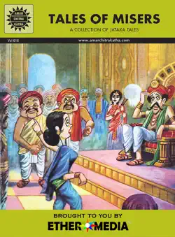 jataka tales - tales of misers book cover image