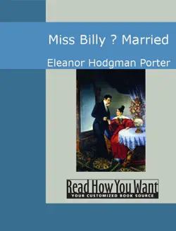 miss billy - married book cover image