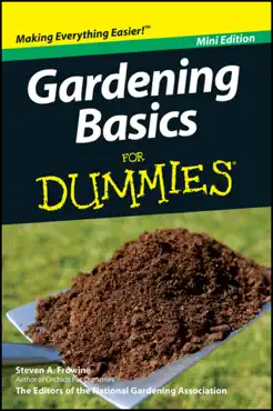 gardening basics for dummies, mini edition book cover image