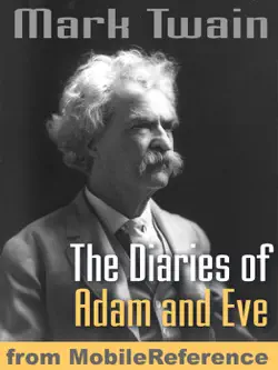 the diaries of adam and eve. illustrated. book cover image