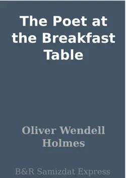 the poet at the breakfast table imagen de la portada del libro