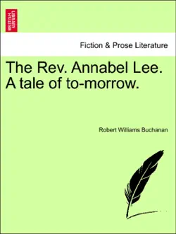 the rev. annabel lee. a tale of to-morrow. book cover image