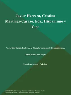 javier herrera, cristina martinez-carazo, eds., hispanismo y cine book cover image