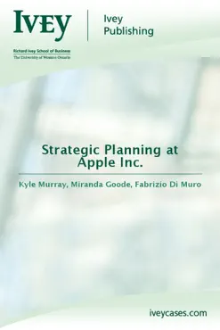 strategic planning at apple inc. book cover image