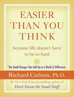 easier than you think ...because life doesn't have to be so hard book cover image