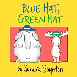 blue hat, green hat book cover image