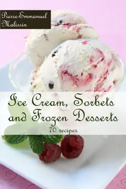 ice cream, sorbets and frozen desserts book cover image