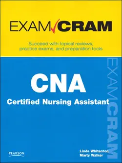 cna certified nursing assistant exam cram book cover image