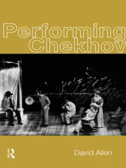 performing chekhov book cover image