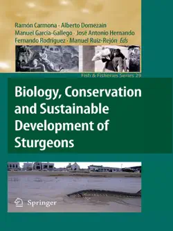 biology, conservation and sustainable development of sturgeons imagen de la portada del libro