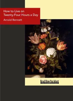 how to live on twenty-four hours a day imagen de la portada del libro