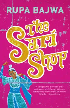 the sari shop imagen de la portada del libro