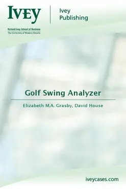 golf swing analyzer book cover image