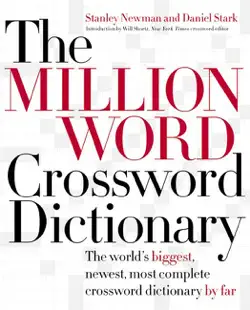 the million word crossword dictionary book cover image