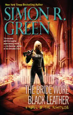 the bride wore black leather book cover image
