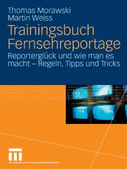 trainingsbuch fernsehreportage book cover image