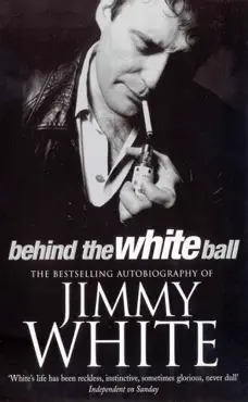 behind the white ball imagen de la portada del libro
