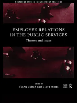 employee relations in the public services book cover image
